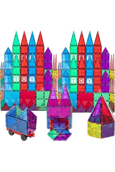Playmags 56 Parça Manyetik Blok Set I Renkli ve Dayanıklı