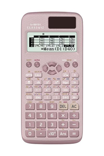 Generic آلات حاسبة علمية قياسية Fx-991EX باللون الوردي