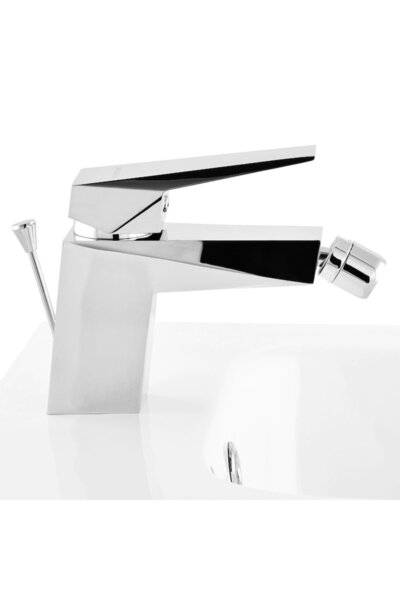 Maison Mex Bidet mixer, ROCK, L.6 l.14.2 H.13.2 cm, chrome