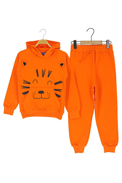 CRASSİ Αθλητικό κοστούμι για αγόρια με τύπωμα Χειμώνας επένδυση fleece