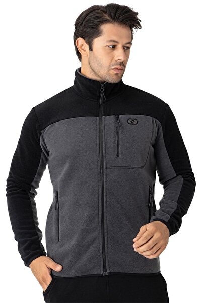 CROZWİSE ERKEK TAM FERMUARLI POLAR SWEAT