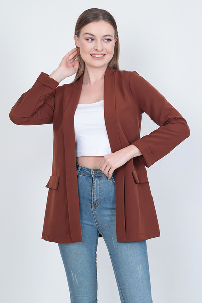 MODA ADEN Women&Kids Shawl Collar Blazer Jacket Coat