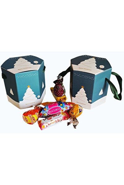 Buchetul dulce Elegant Gift Box 200g Bucuria Chocolate Mix – Refined Christmas Gift