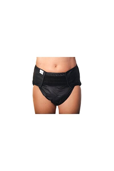 Pupus Reusable Adult Diaper, XL/2XL (110-160 cm), set with 1 bamboo insert, black