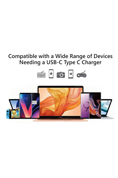 EZRA 60W USB C to USB C Cable, Fast Charging Cable for Laptop, Phone, Tablet