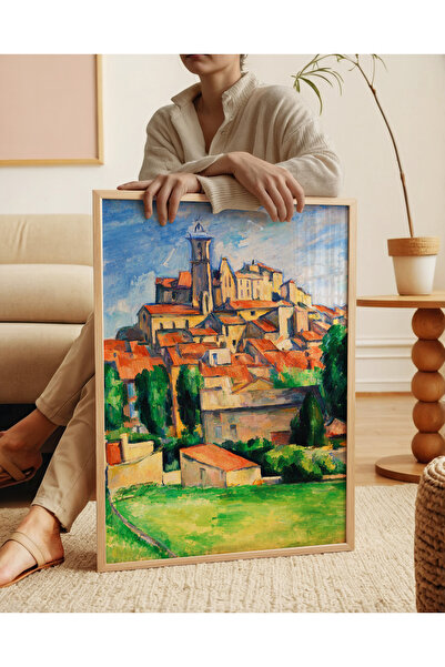 ARTHOUSECOLLECTIVE Paul Cezanne - Gardanne - Unframed Poster in Painting Sizes