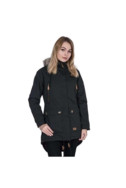 Trespass Clea - Kadın Siyah Outdoor Ceketi KADIN OUTDOOR CEKETİ FAJKRAL20002