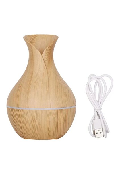 OEM Humidifier capacity 200 ml, helps purify the air, Led, 5V, Light brown