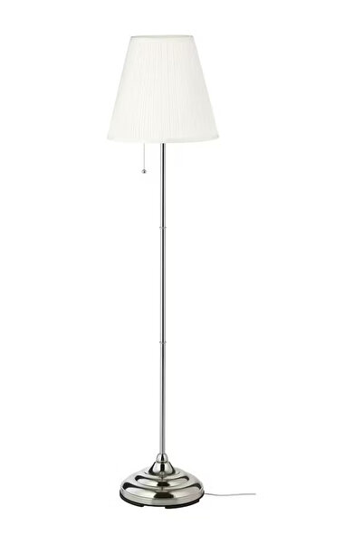 ARSTID Floor Lamp White/Silver