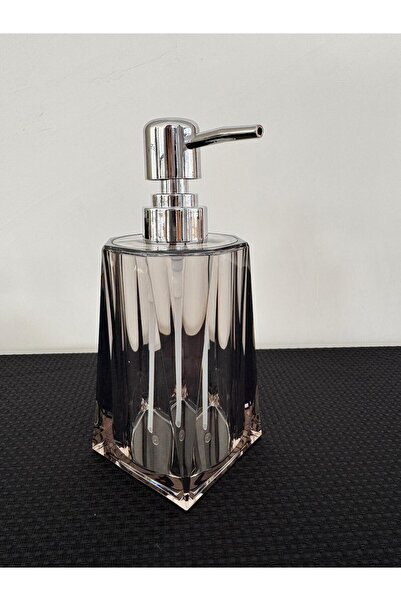 Coş Ev Mutfak Acrylic Liquid Soap Dispenser Smoked