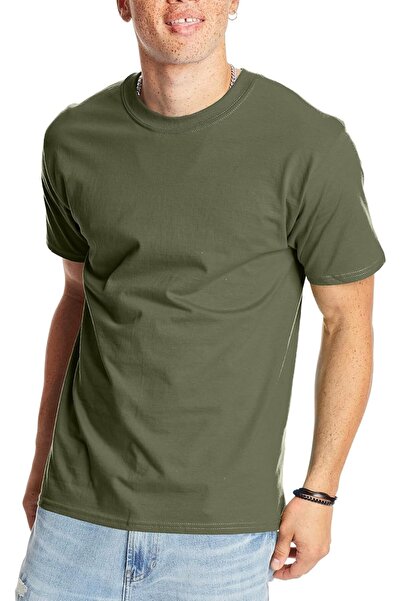 HANES Men's Beefy-t T-Shirt, Heavyweight Cotton Tee, 1 Or 2 Pack, Big & Tall