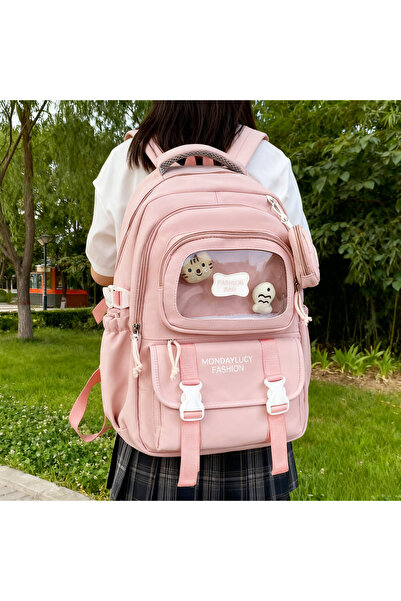 Generic Teen Girs Kid Students Elementary School Kids' School BagWith Large Capacity with wallet