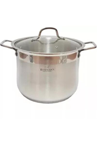 Bohmann Oala inox BH-3225, 20 L, 32x25 cm, maner inox, capac yena