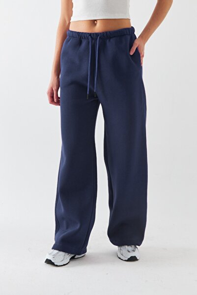 The Champ Clothing oversized Unisex Φούτερ Μαρινέ – επένδυση fleece Πολικό Φλις με 3 Νήματα, Φαρδύ πόδι, Μοντέρνα Άνετη Κοπή με Τσέπες