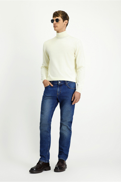 Kiğılı Slim Fit Slim Fit Lycra Denim Trousers