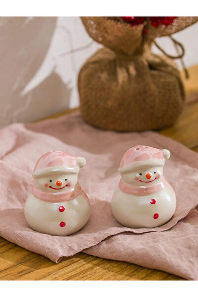 LC Waikiki Lcw Home Mixed Christmas Themed Salt and Pepper Shakers