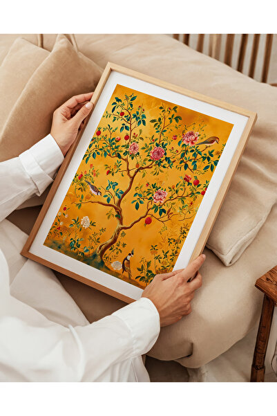 ARTHOUSECOLLECTIVE William Morris Poster - Inspired Vintage Tree and Birds - Unframed Poster in Painting Sizes