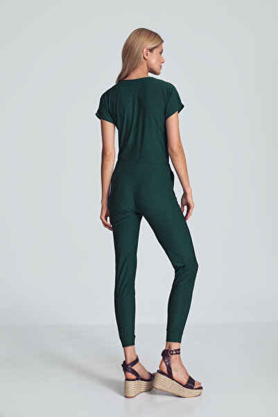 Figl Elegant jumpsuit for women - green bridal jumpsuit M708 size M