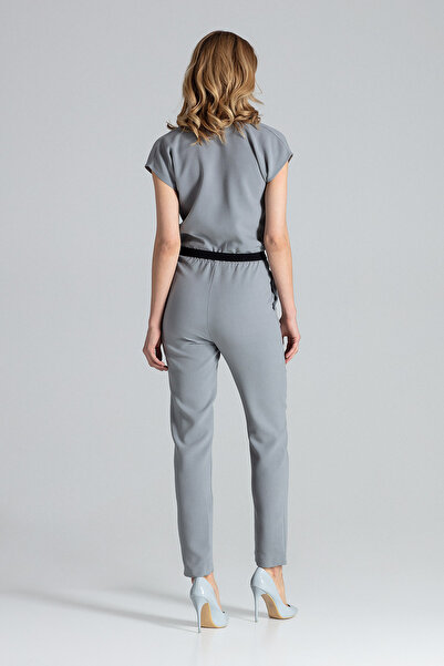 Figl Formal jumpsuit - gray communion jumpsuit M397 size L