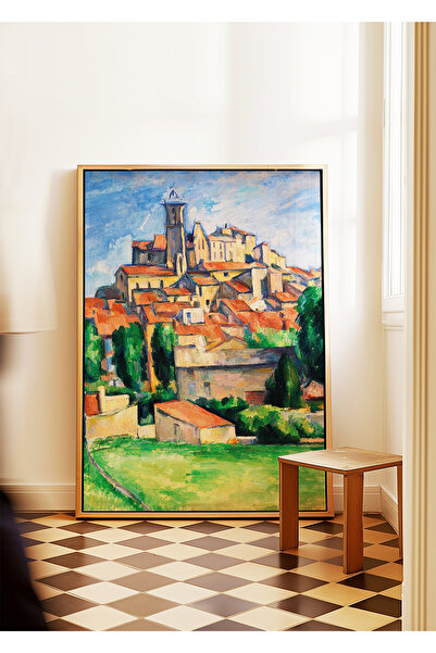 ARTHOUSECOLLECTIVE Paul Cezanne - Gardanne - Unframed Poster in Painting Sizes