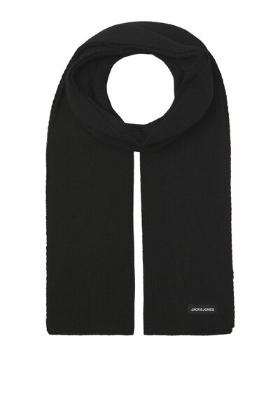 Jack & Jones Ανδρικό μαύρο κασκόλ Κωδικός μοντέλου: (12102728 ) Jacdna Gıftbox