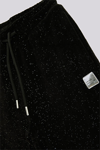 Tyess Girl Black Tracksuit Bottom