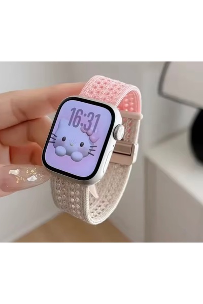 UMD Apple Watch Compatible 44/45/46/49 mm Cute Loop Knitted Cord