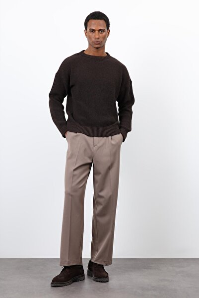 Antioch Brown Knitted Sweater Men's Sweater