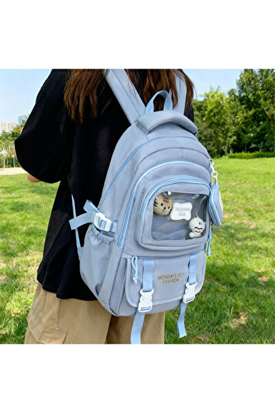 Generic Teen Girs Kid Students Elementary School Kids' School BagWith Large Capacity with wallet