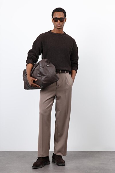 Antioch Brown Knitted Sweater Men's Sweater