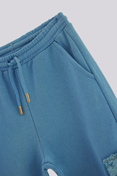 Tyess Girl Blue Tracksuit Bottom