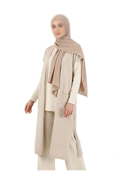 dcn giyim 1985 Long Wool Vest-3070