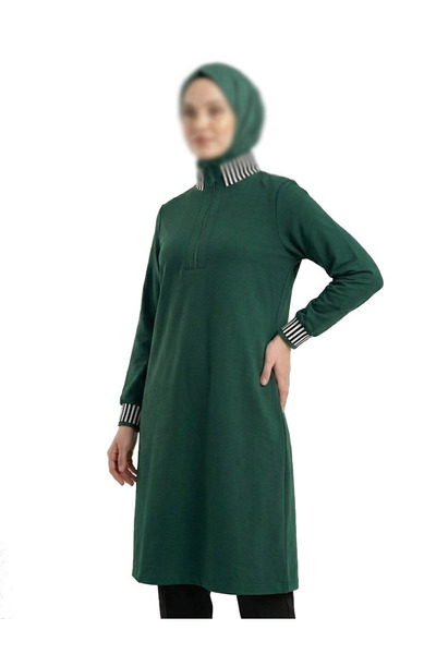 dcn giyim 1985 Zipper Tunic
