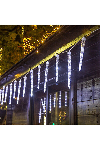 Optim Solution Icicle Lights Cool White 50cm, 8 Tubes (Wholesale)