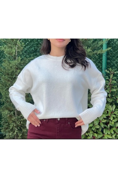 DİMA Long Sleeve Basic Knit Sweater