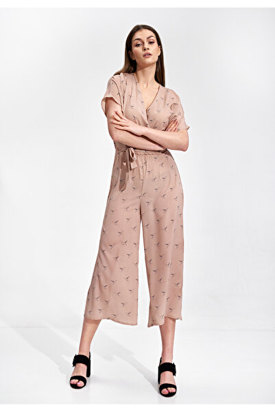 Figl Light blue kimono jumpsuit - loose jumpsuit - pink M863 size L/XL