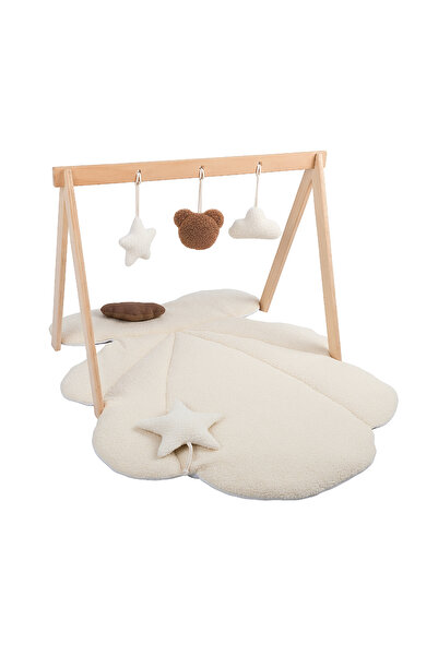 Sevi Bebe سجادة لعب تيدي - سجادة لعب تدعم الحركة والتطور