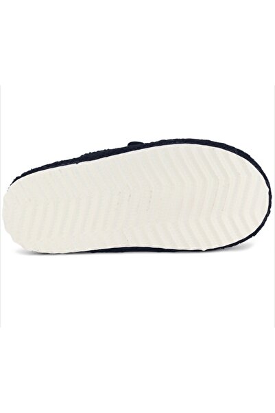 Home Women's Winter Home Slippers Black Color with Buckle