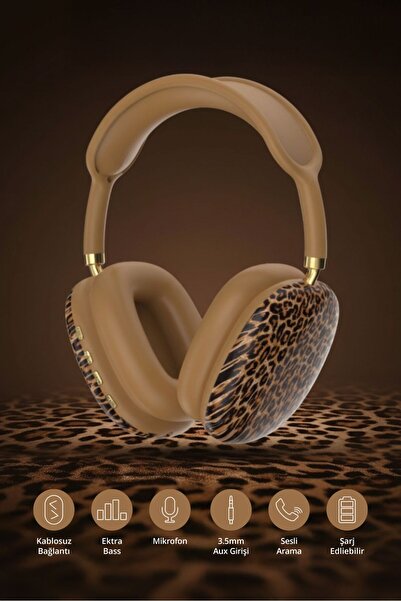 Piranha 2219 Kablosuz Bluetooth Kulak Üstü Kulaklık | Ayarlanabilir Kafa Band...