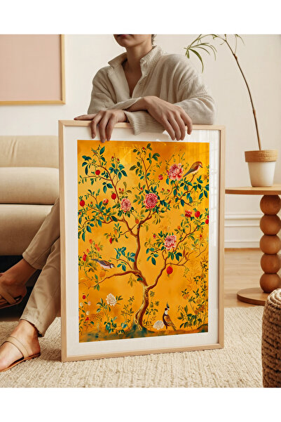 ARTHOUSECOLLECTIVE William Morris Poster - Inspired Vintage Tree and Birds - Unframed Poster in Painting Sizes