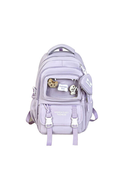 Generic Teen Girs Kid Students Elementary School Kids' School BagWith Large Capacity with wallet