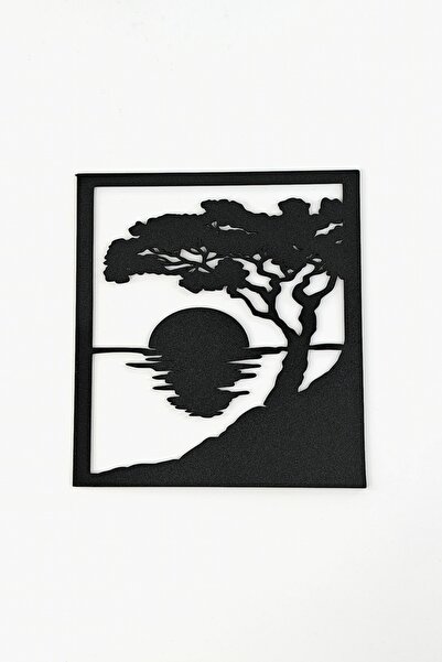 ChillOutlet Tablou decorativ PLA Răsărit de soare 25×23 cm