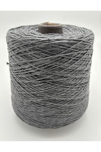 kumasfabrik (1 kg) Cotton Hand Knitting Yarn/Cotton Thread/Bag Thread/Punch Thread/Medium Gray