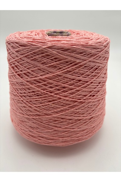 kumasfabrik (1 kg) Cotton Hand Knitting Yarn/Cotton Thread/Bag Thread/Punch Thread/Salmon