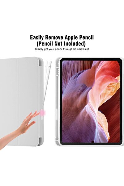 genernic Magnetic Tri-Fold iPad Case 10.9 Inch – Slim Stand Cover with Sleep/Wake