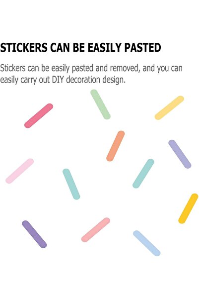 JOYZZZ Kids Wall Stickers, 8 Sheets, Removable Colorful Decals for Nursery & Bedroom