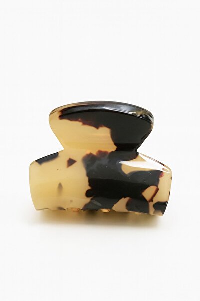 New Obsessions Μίνι αγκράφα από ακετάτη με σχέδιο χελώνας, συσκευασία 2 τεμαχίων