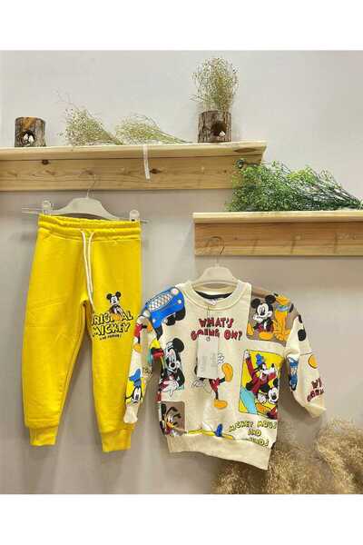 Little Baby 3 Thread 100% Cotton Bottom Top Tracksuit Set