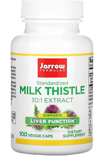 Jarrow Formulas Milk Thistle Extract, 150 mg, 100 Veggie Capsules