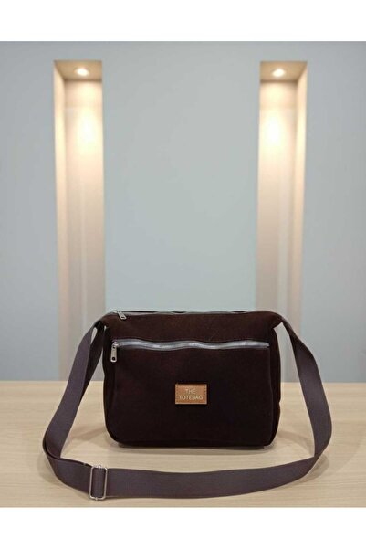 VARLIK AYAKKABI ÇANTA New Season Bitter Brown Fabric Bag